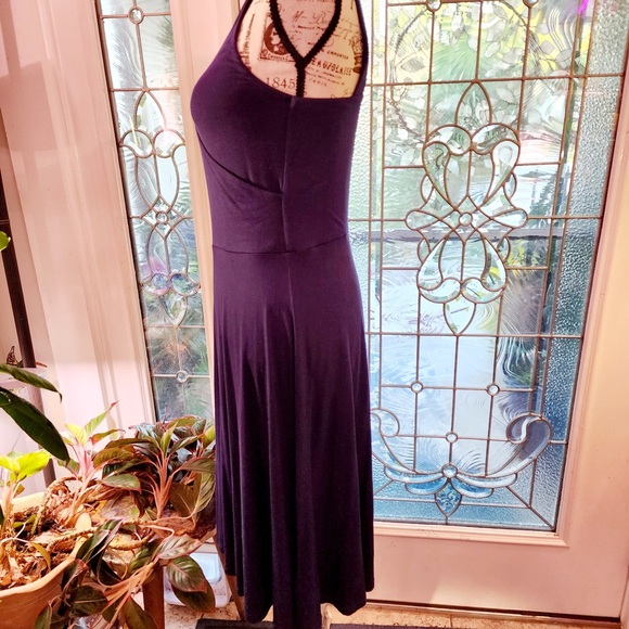 Boden Dark Navy Date Dress 8 - Picture 2 of 9